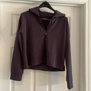 Athleta Seasoft Quarter Zip